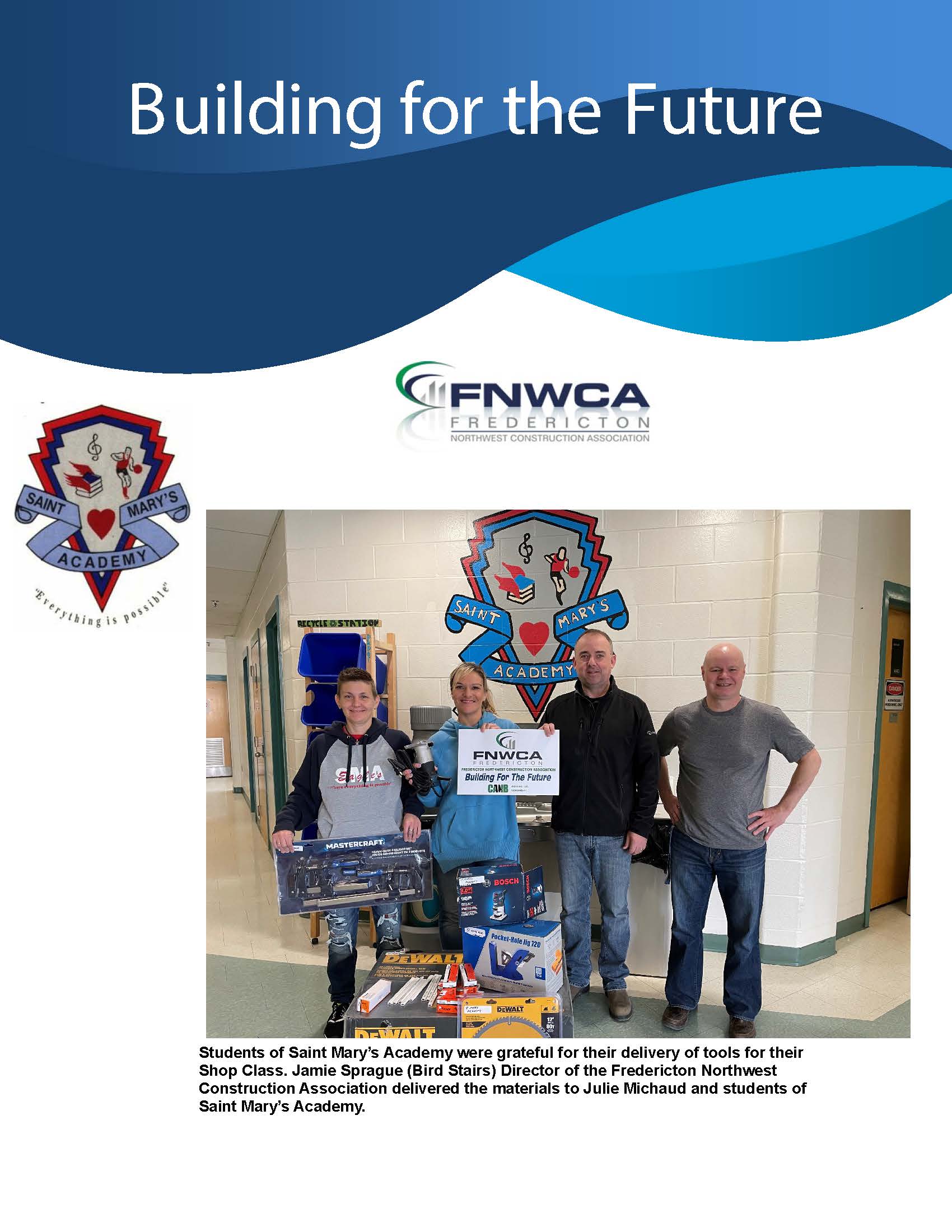 Building for the Future!